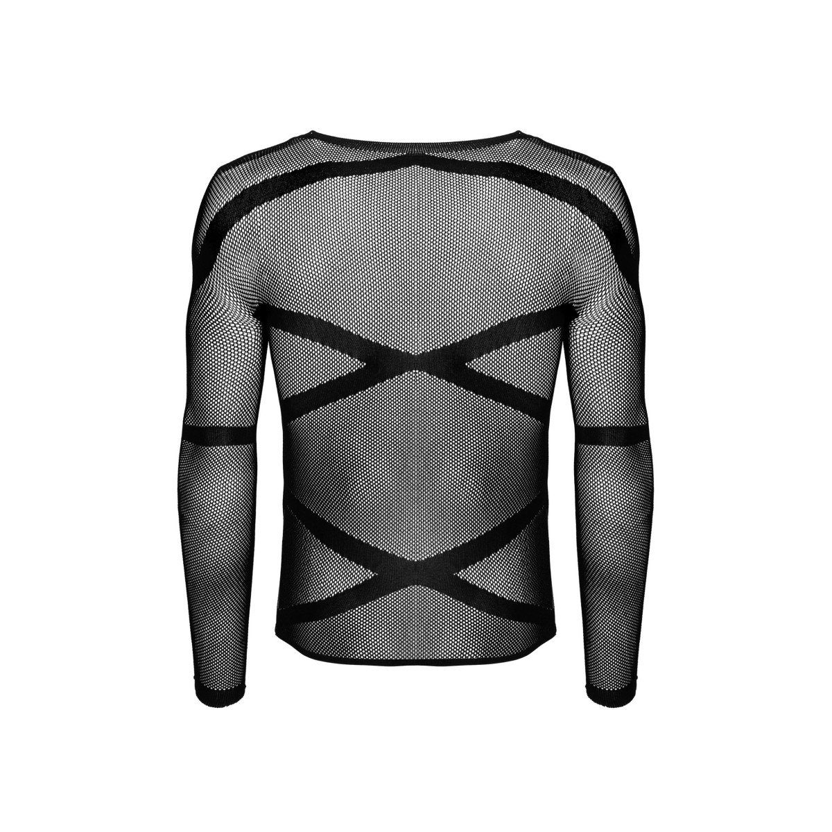 Obsessive Shirttop OB T101 long black (SML) - sleeve