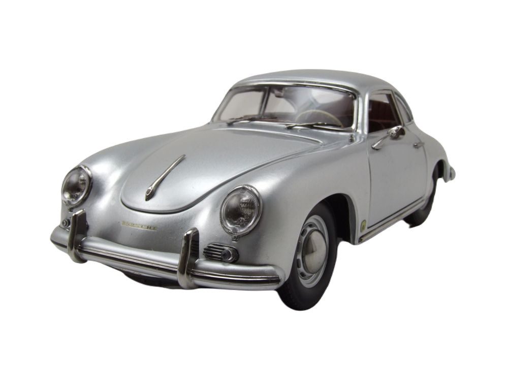 Sun Star Modellauto Porsche 356 A 1500 GS Carrera GT 1957 silber, Maßstab 1:18