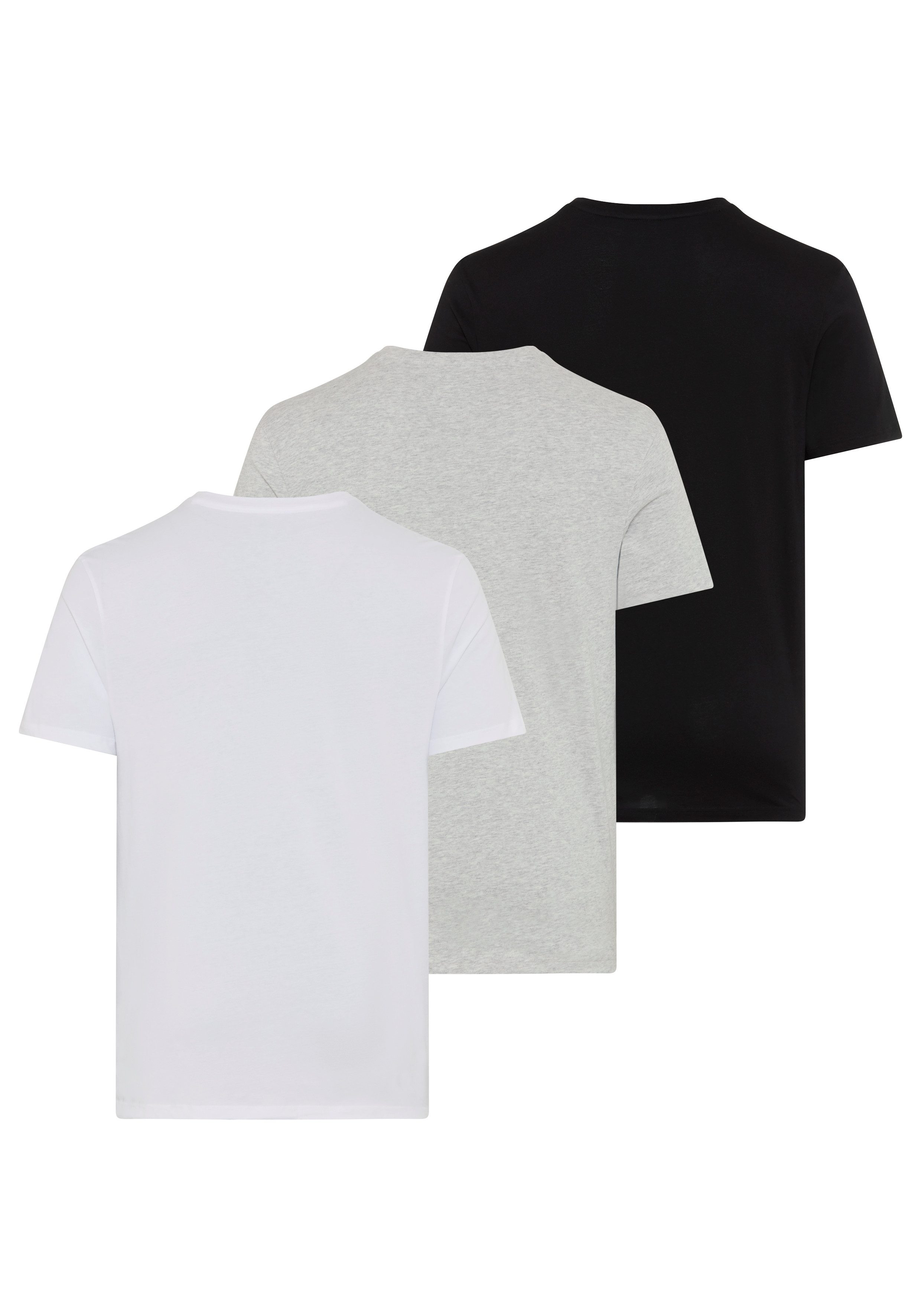 adidas Sportswear V-Shirt Active Core Cotton (3er Pack) V-Ausschnitt, Kurzarm, bequem