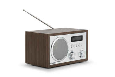 Linsar Radio - USB, LCD-Display, AUX-IN Küchen-Radio (Digitalradio (DAB), FM, 5,00 W, Bluetooth, Equalizer)