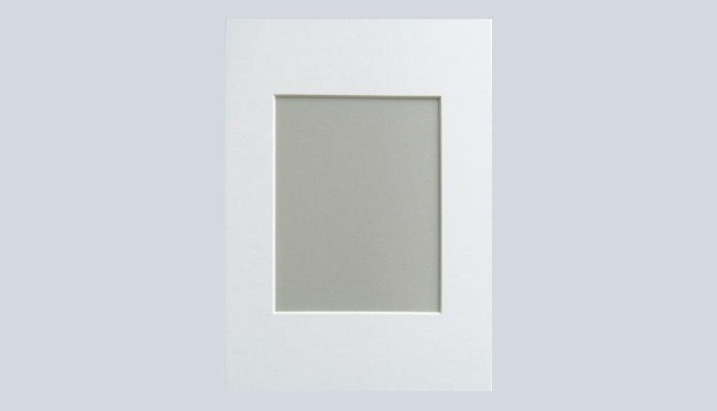 Walther Bilderrahmen Passepartout PR 24x30 polarweiß PA430S. € 4,19