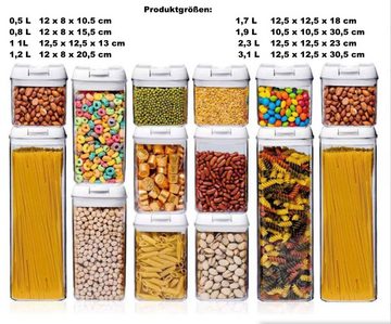 RHP Vorratsdose RHP Frischhaltedosen-Set: Organisiert und Frisch mit stapelbaren Kunst