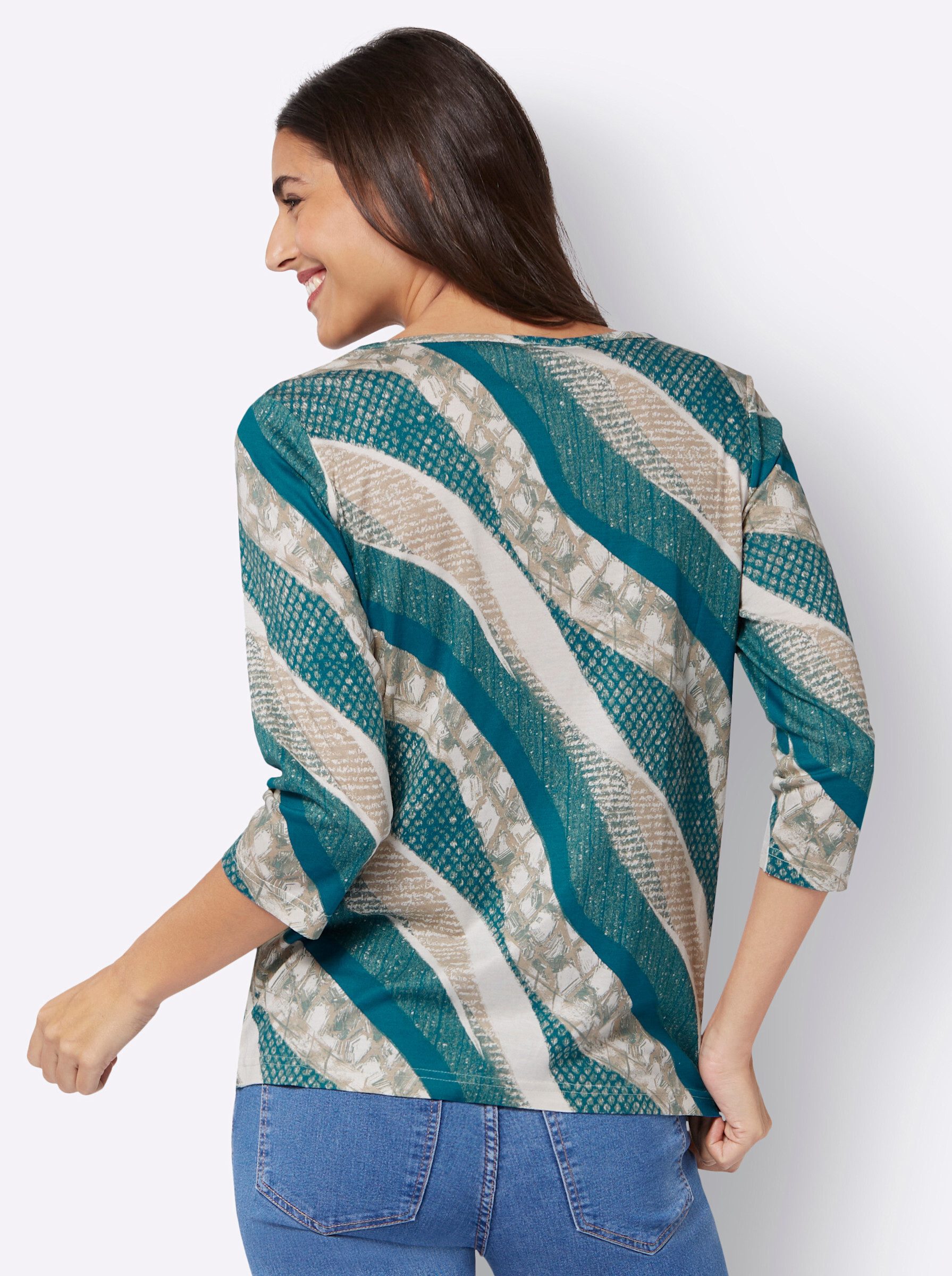 Sieh an! T-Shirt 3/4-Arm-Shirt . günstig online kaufen