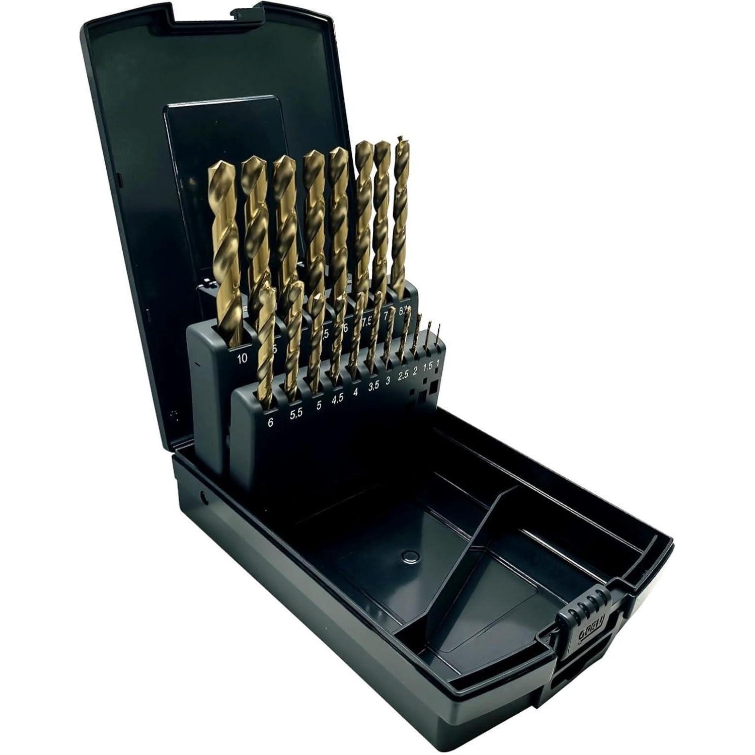 LuxusKollektion Metallbohrer Metallbohrer HSS M35 Cobalt 5 Prozent Einheitsgröße set 4-Quality Plus