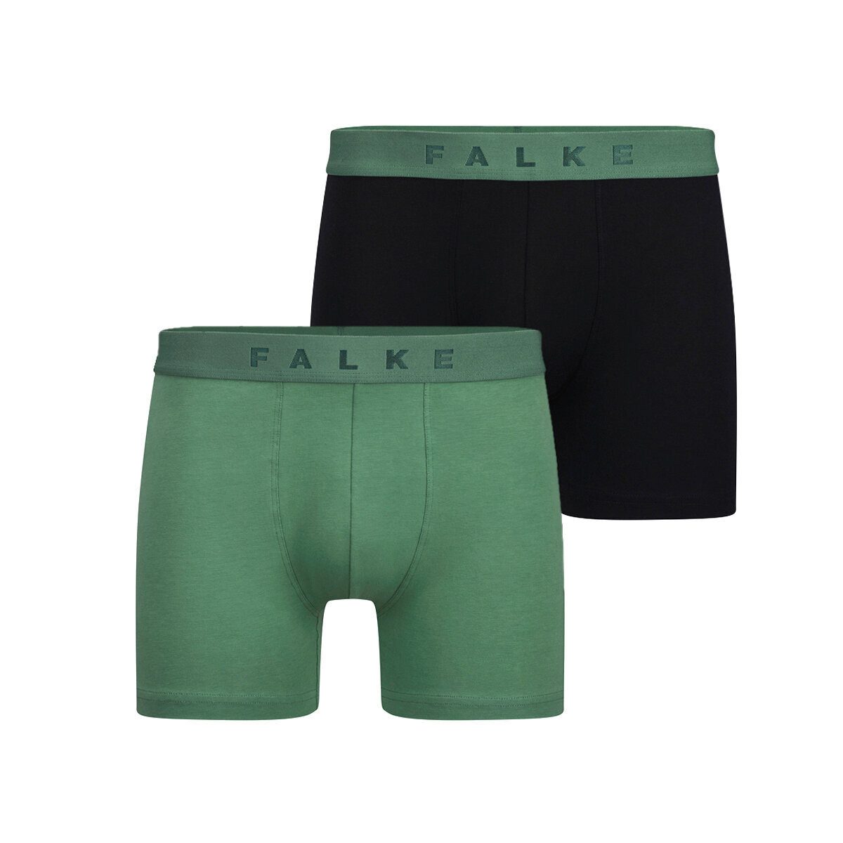 Falke Boxer Daily Comfort (2er Pack) ohne Eingriff, Cotton-Mix, atmungsaktiv, weich