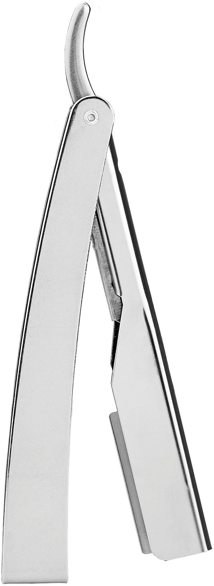 FRIPAC 1955 Rasiermesser silberfarben, Rasiermesser mit praktischem Klappgriff | Rasiermesser