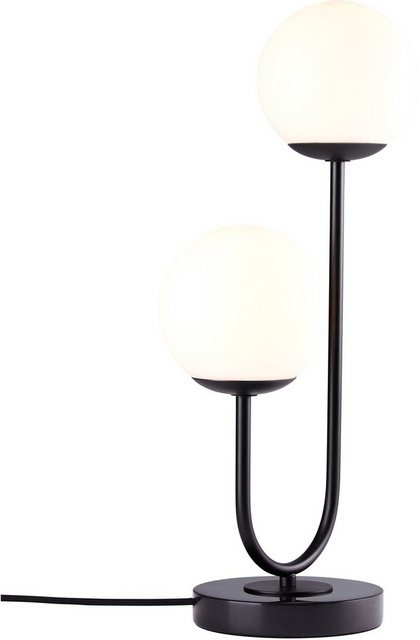 elbgestoeber Tischleuchte »elblicht«, Tischlampe mit Kugeln aus Opalglas, Fuß aus hochwertigem Marmor-Otto