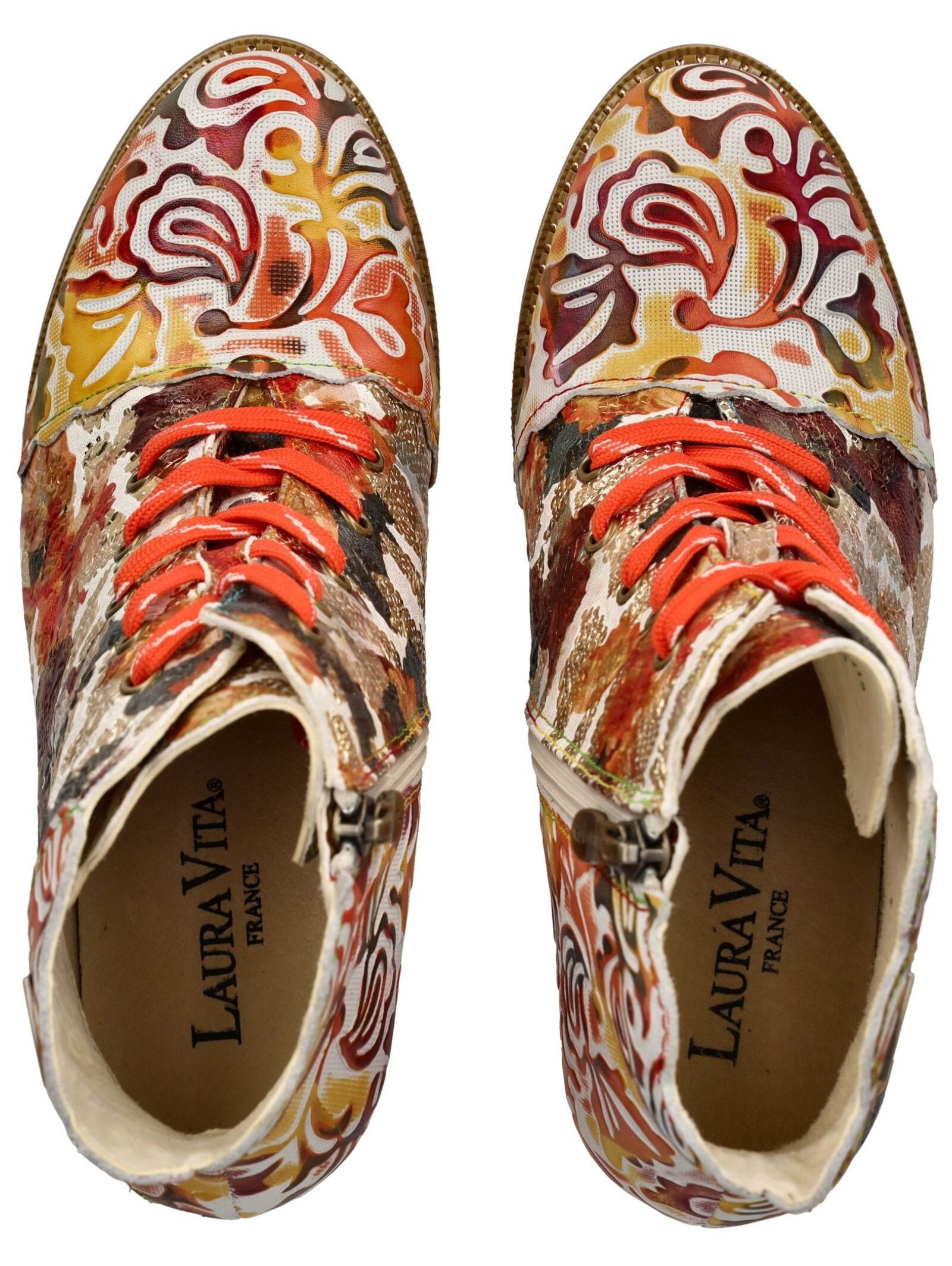 LAURA VITA LAURA VITA Stiefelette Leder High-Heel-Stiefelette