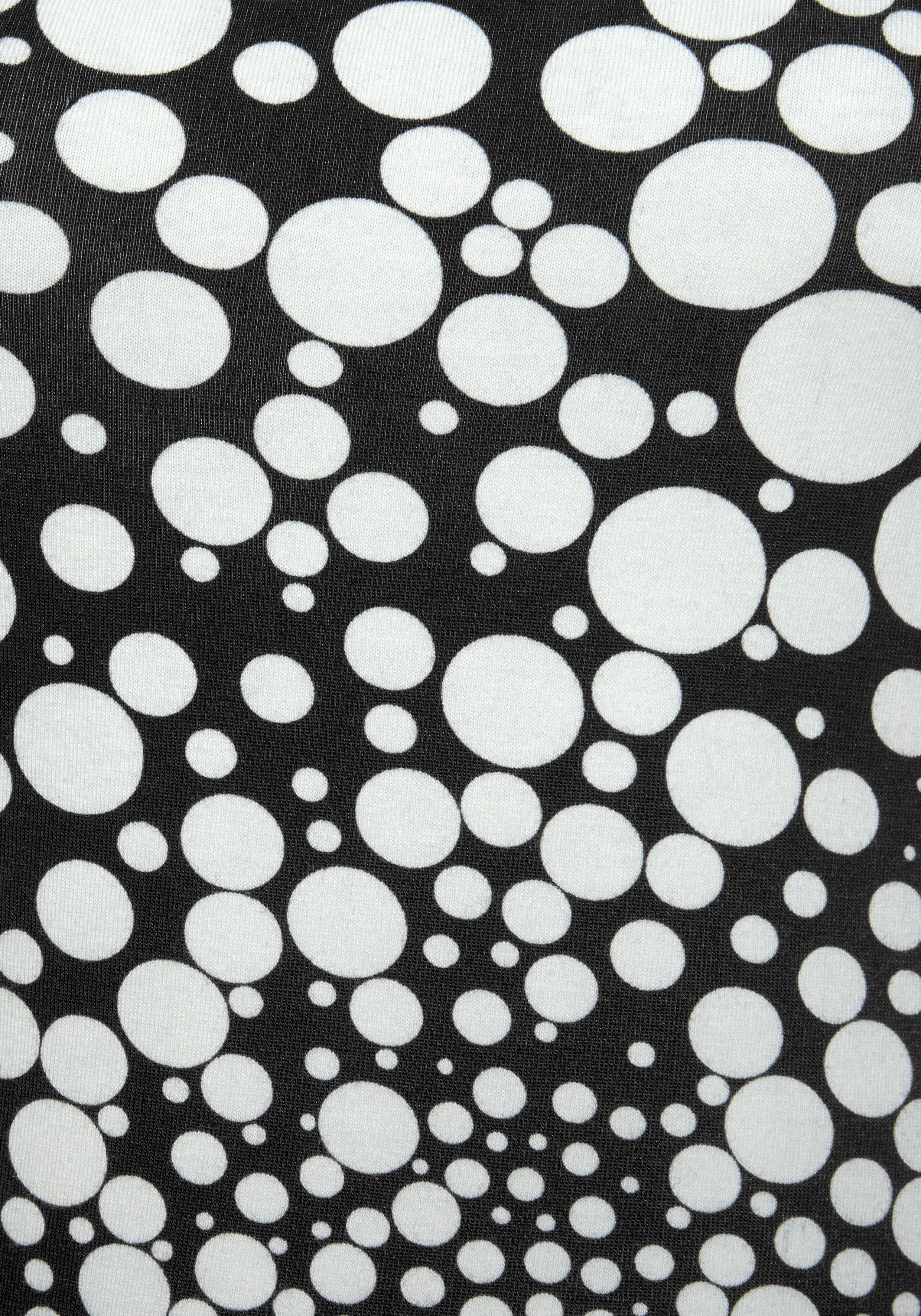 Beachtime Strandkleid mit Punktedruck, Sommerkleid aus elastischer Baumwolle