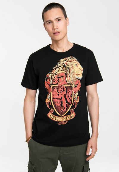 LOGOSHIRT T-Shirt Harry Potter - Gryffindor Logo mit Harry Potter-Print