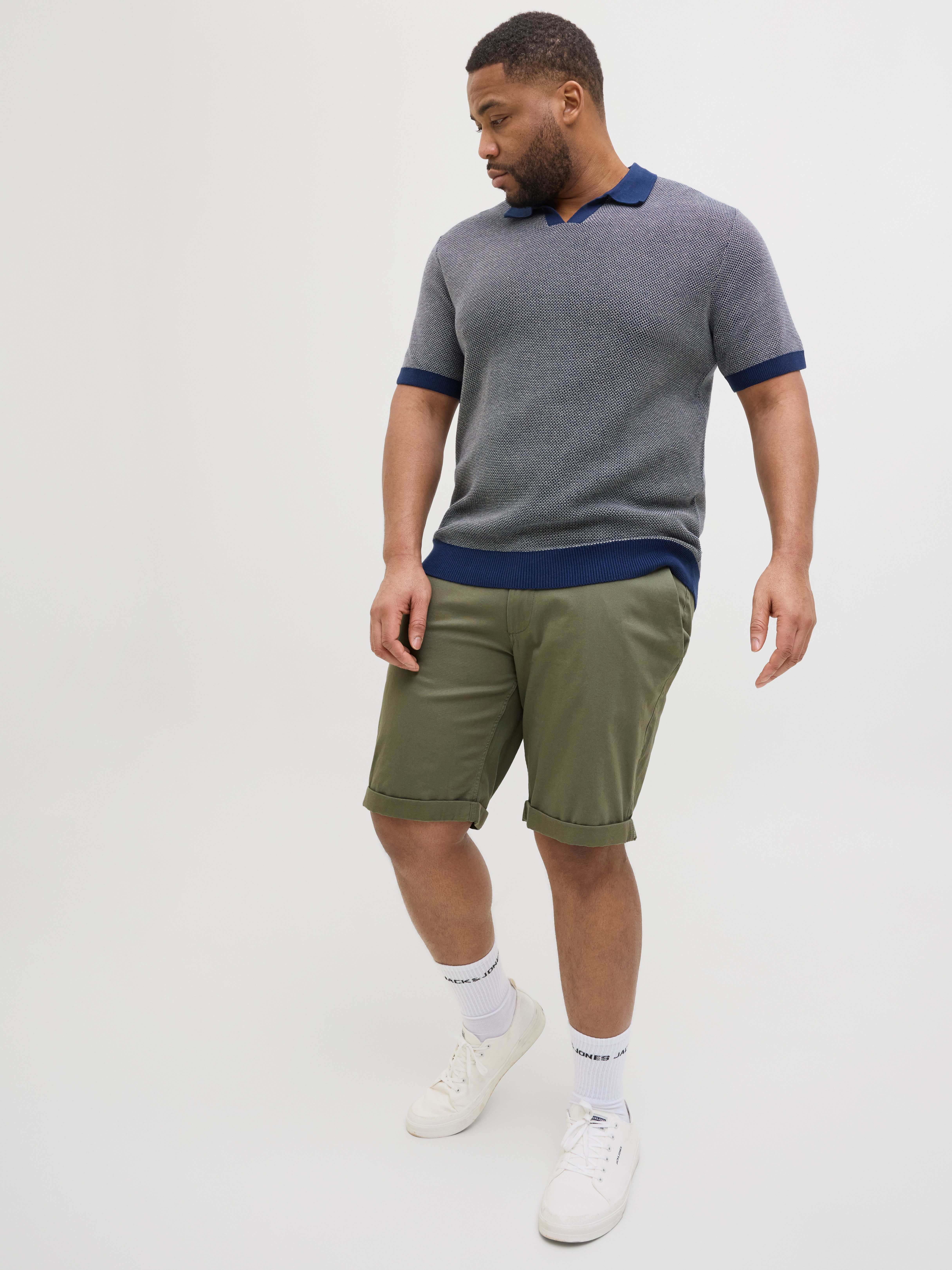 Jack & Jones PlusSize Chinoshorts JPSTDAVE JJCHINO SHORTS SN AKM PLS