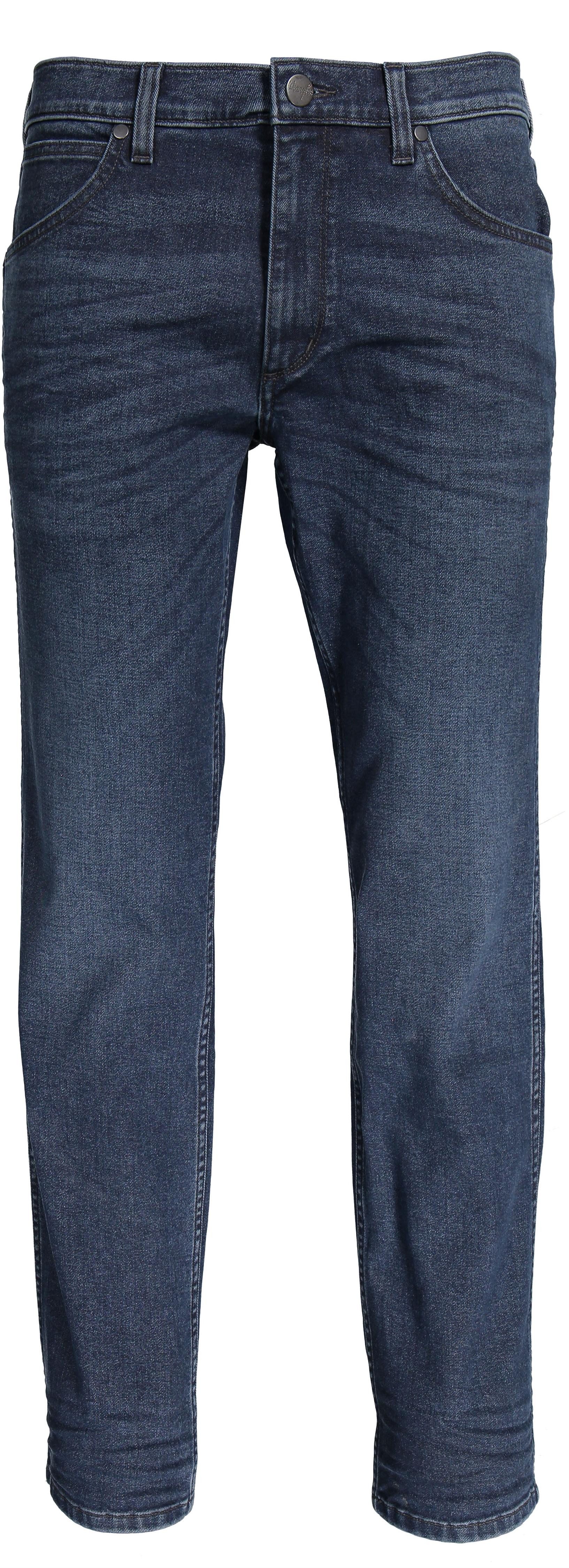Wrangler 5-Pocket-Jeans WRANGLER GREENSBORO blue cassidy W15QTB897 - BRUSHED