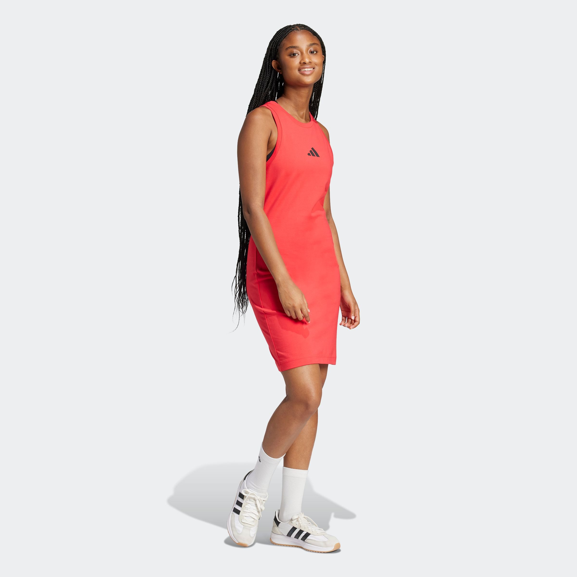 adidas Sportswear Shirtkleid W FI SL DRESS (1-tlg) günstig online kaufen