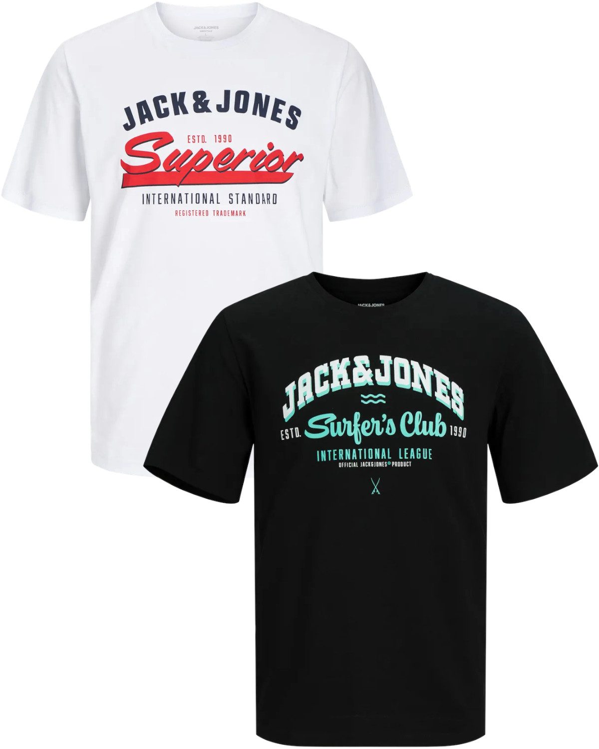 Jack & Jones Print-Shirt (Spar Set, günstig online kaufen