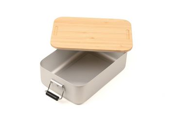 TROIKA Lunchbox Lunch-Box mit Bügelverschluss BAMBUS BOX
