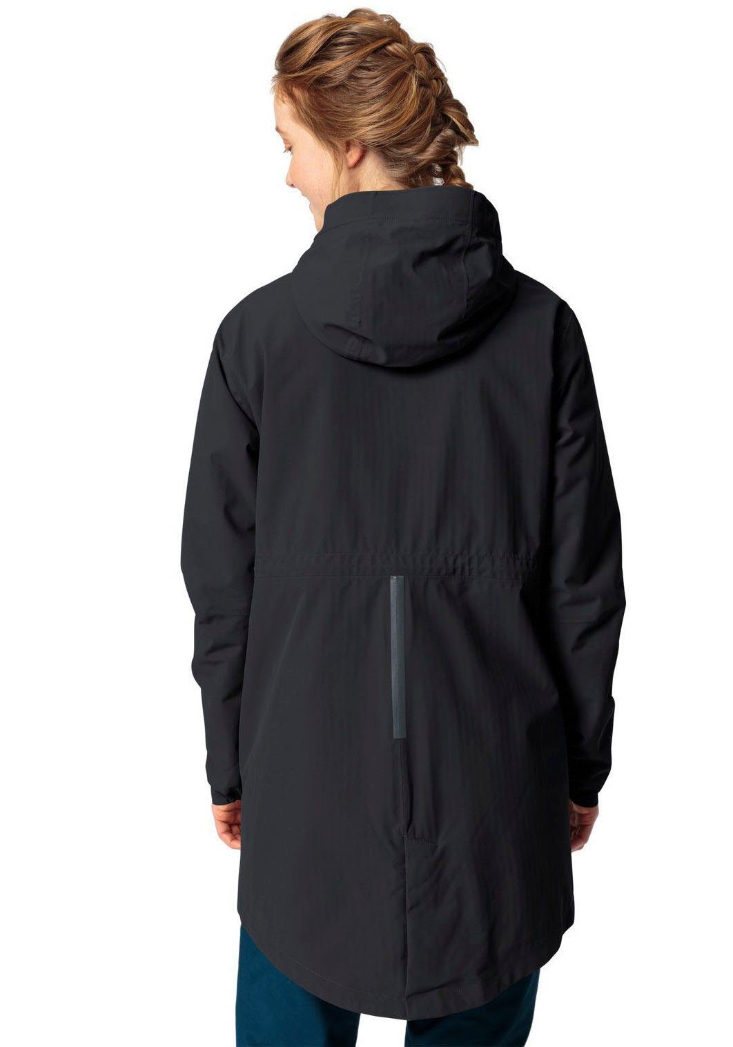 WOMEN'S VAUDE Wintermantel II black CYCLIST PADDED PARKA