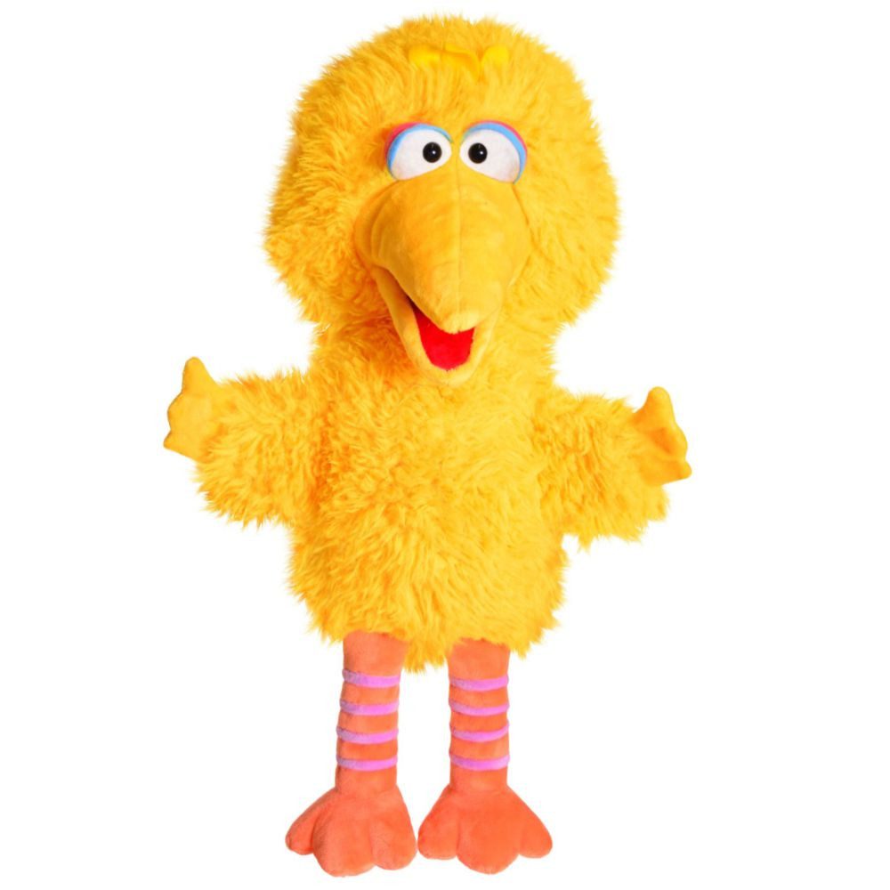 Sesamstrasse Handpuppe Bibo Hand-Puppe Sesamstrasse 55 cm Plüsch-Figur Kusc günstig online kaufen