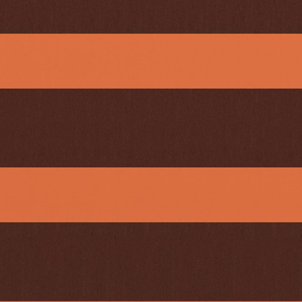 furnicato Balkonsichtschutz Balkon-Sichtschutz Orange und Braun günstig online kaufen
