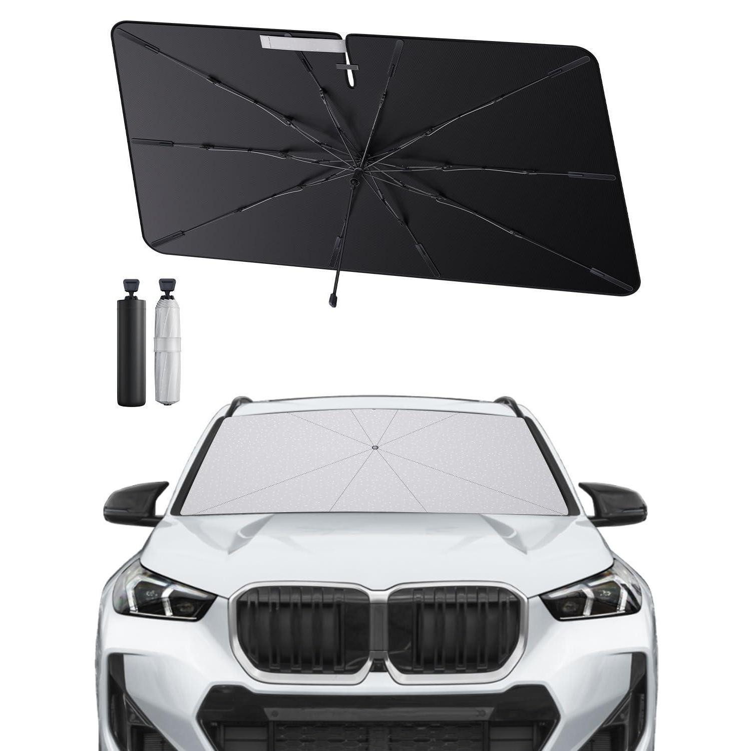LuxusKollektion Frontscheibenabdeckung VW Golf MK8 Sonnenschirm, 70 x 1 cm, (1-St)