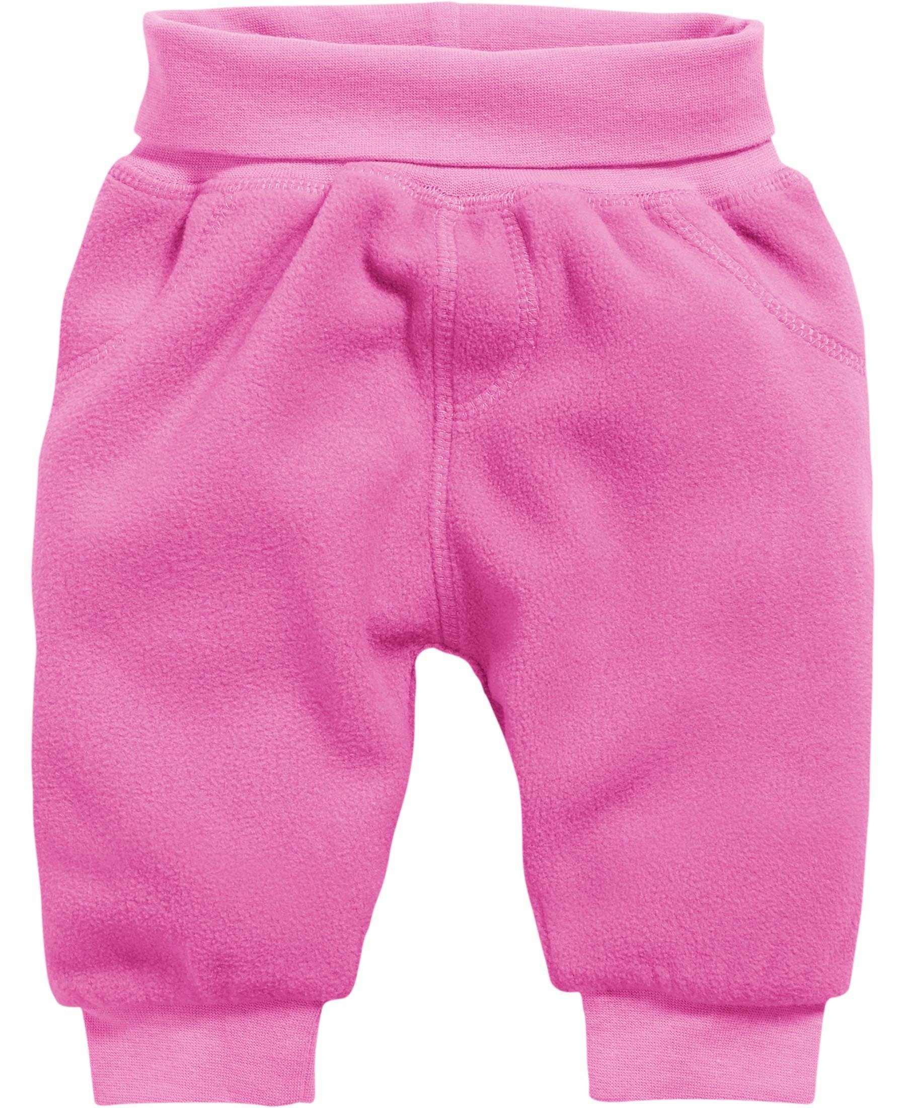 Schnizler Schlupfhose Baby Pumphose Fleece mit Strickbund