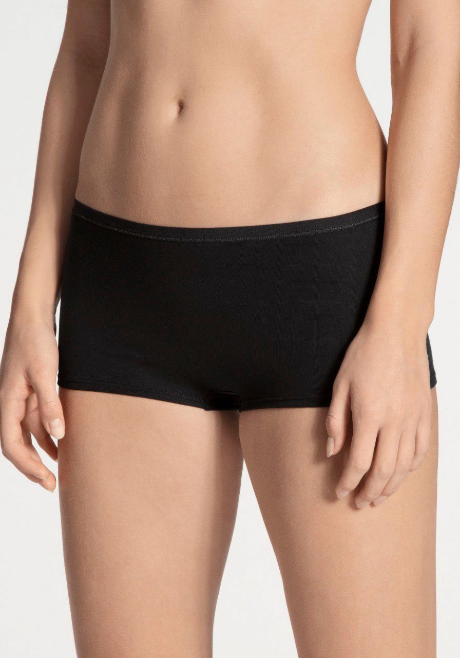 CALIDA Panty Benefit Women (2er Pack) elastisch, Baumwoll-Mix, Single Jersey Qualität, weich