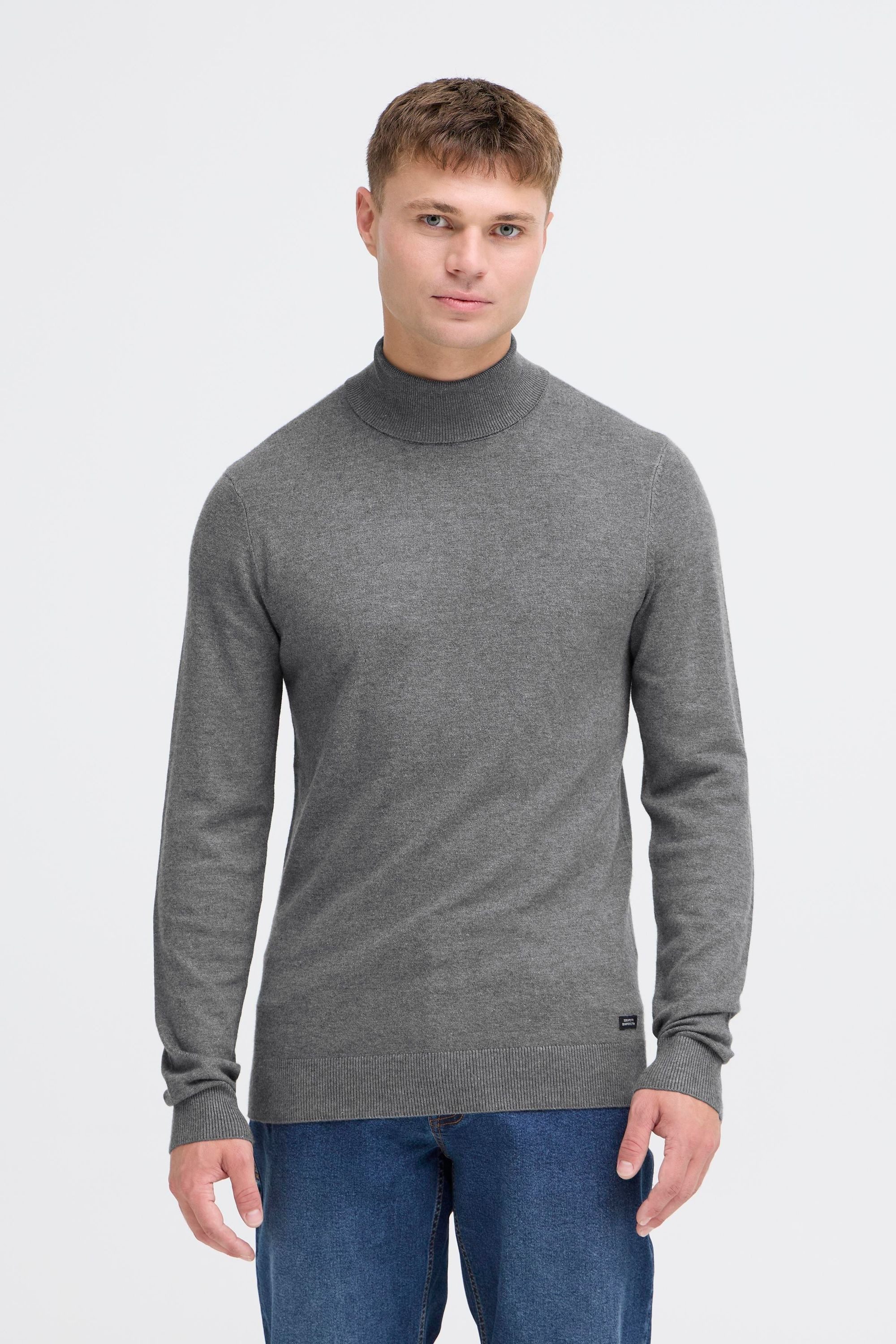 Blend Rollkragenpullover BHMWEDAT Stilvoller Strickpullover mit günstig online kaufen