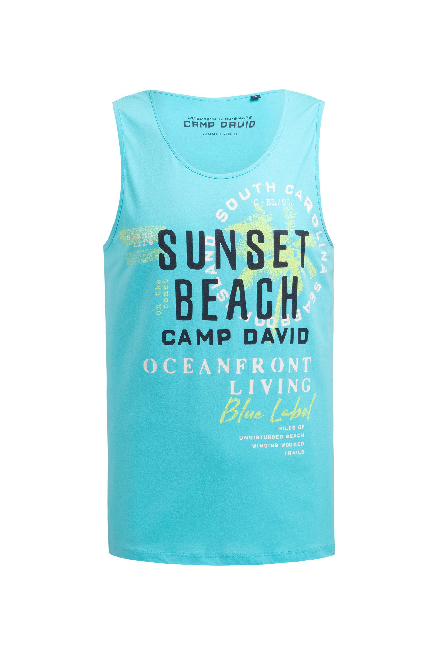 CAMP DAVID Tanktop aus Baumwolle