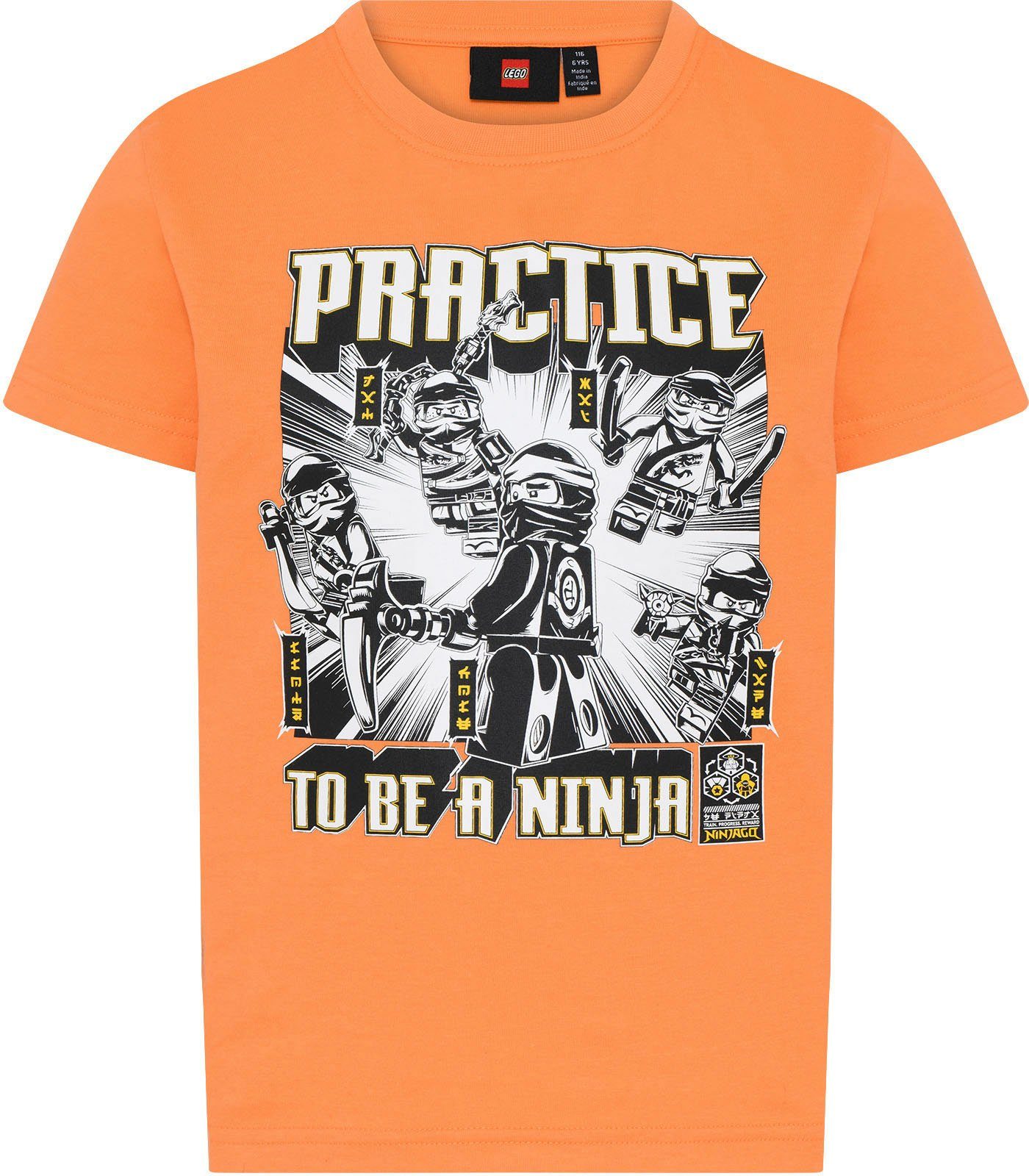 LEGO® Wear Print-Shirt Orange Pastel