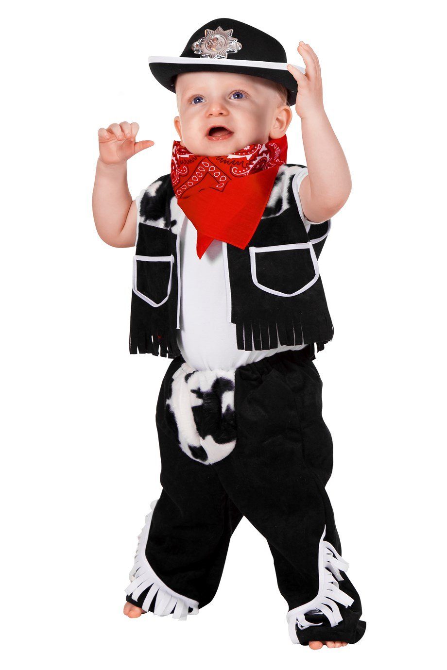 Wilbers Kostüm Wilbers Kinderkostüm Baby Cowboy Texas Gr. 92 - Kleinkinder  Western
