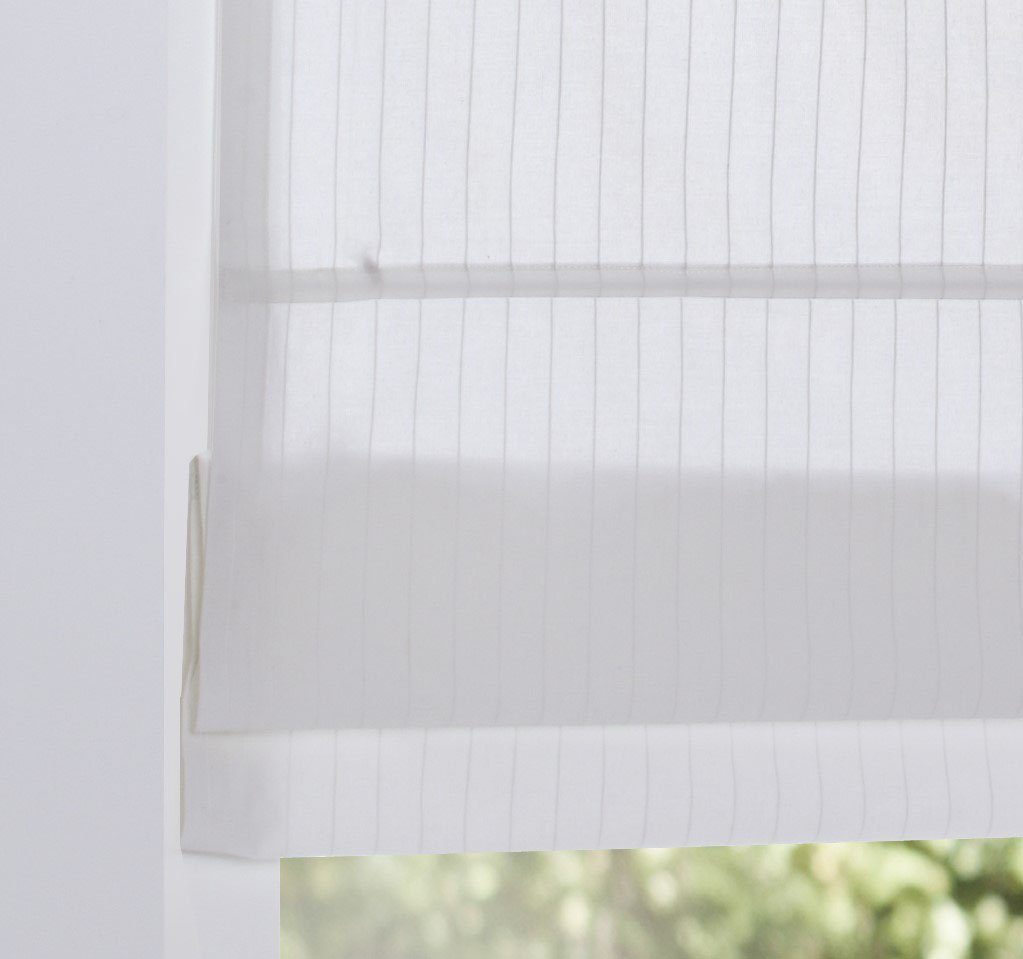 Kutti Raffrollo Verlock, mit Hakenaufhängung, ohne Bohren, blickdicht, Baum günstig online kaufen