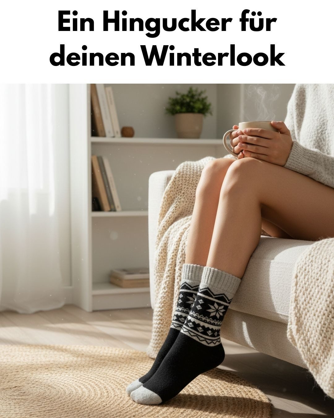 sockenkauf24 Thermosocken Damen Wintersocken warme Wollsocken Vollfrottee mit Komfortbund 5 Paar (Sortierung1., 35-38) warme Haussocken - 37800