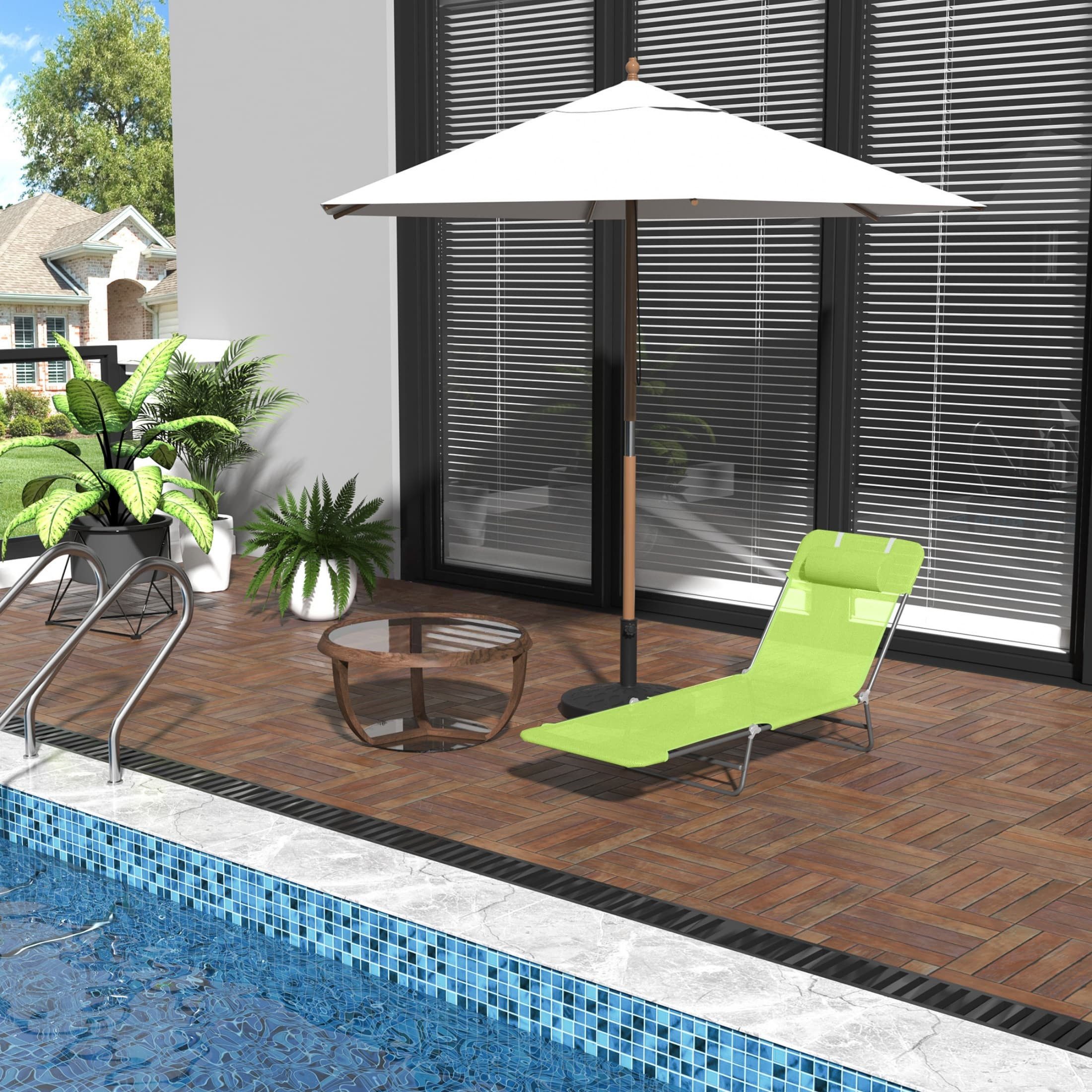 XDOVET Gartenliege Sonnenliege Relaxliege faltbare Bäderliege günstig online kaufen