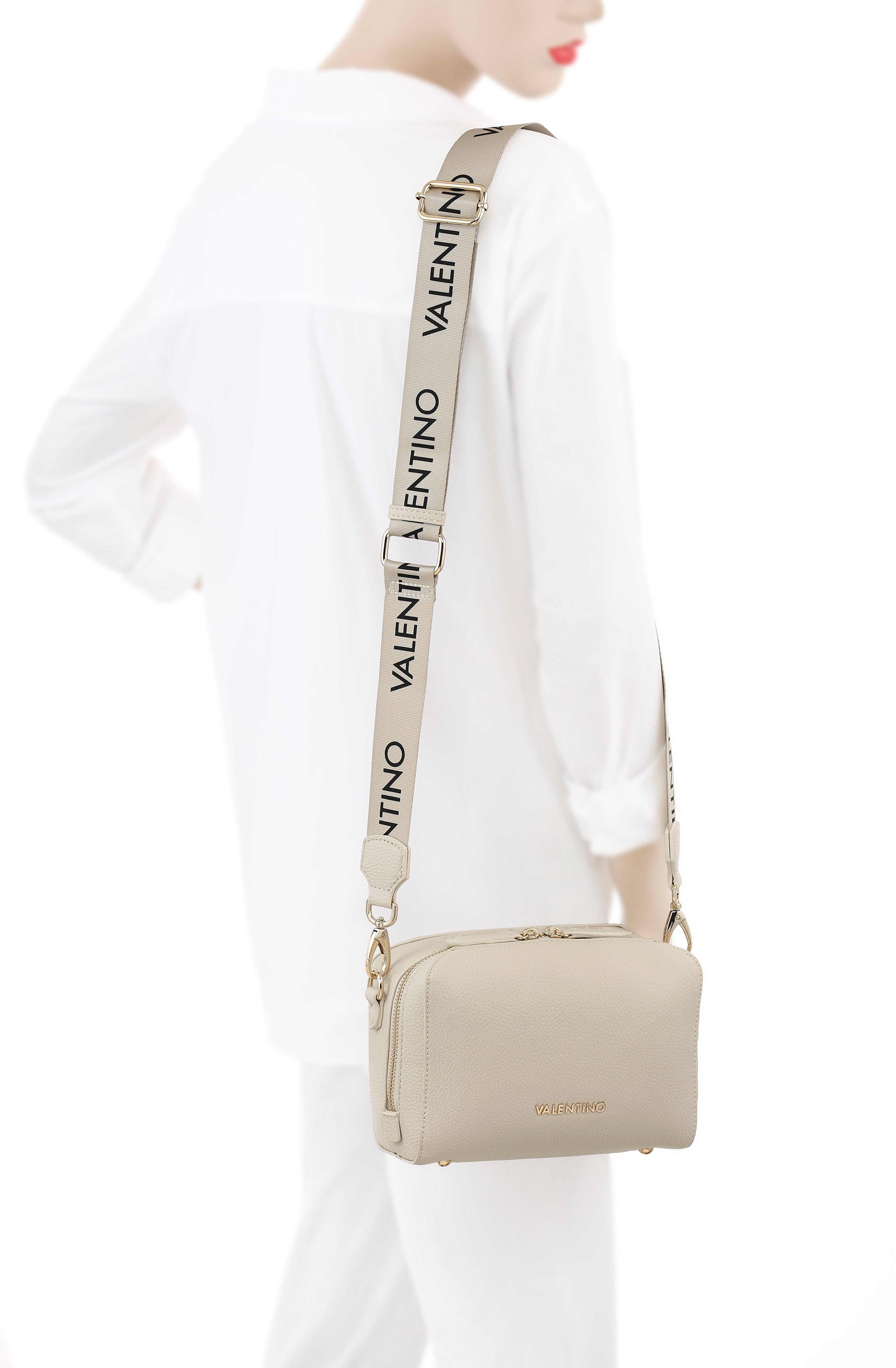VALENTINO BAGS Mini Bag PATTIE, Damen Umhängetasche, Handtasche mit Logoschriftzügen