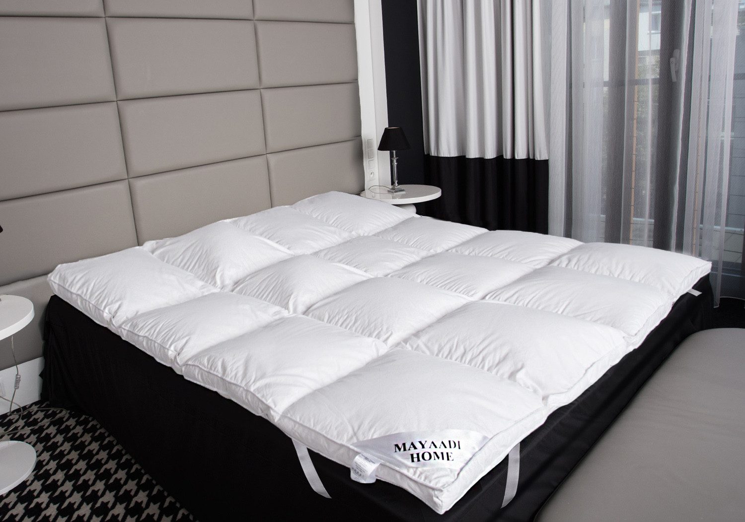 Matratzenauflage HS71 Matratzenauflage Topper Unterbett 70 % Daunen 30 % Federn 4300g