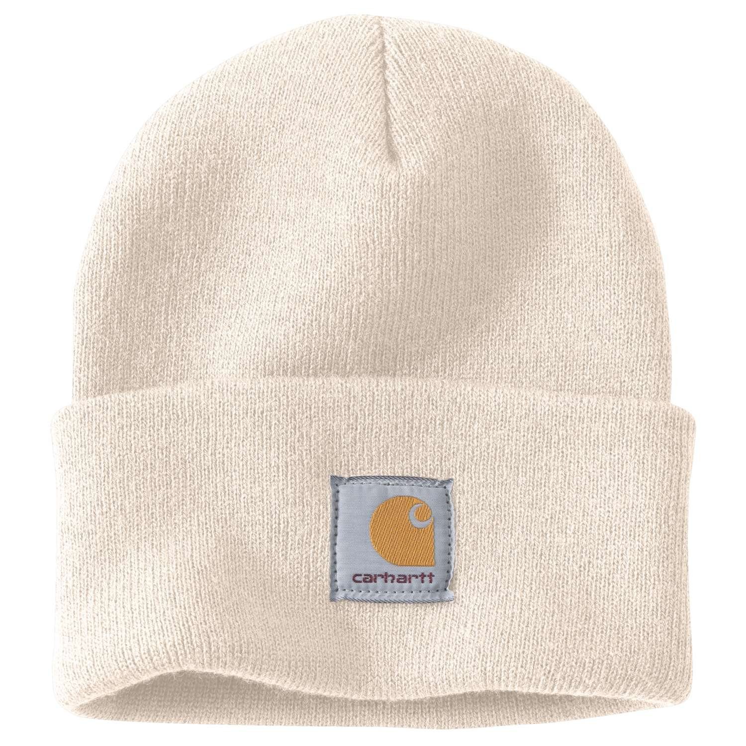 Beanie white Carhartt Carhartt winter Knit Cuffed Beanie Watch