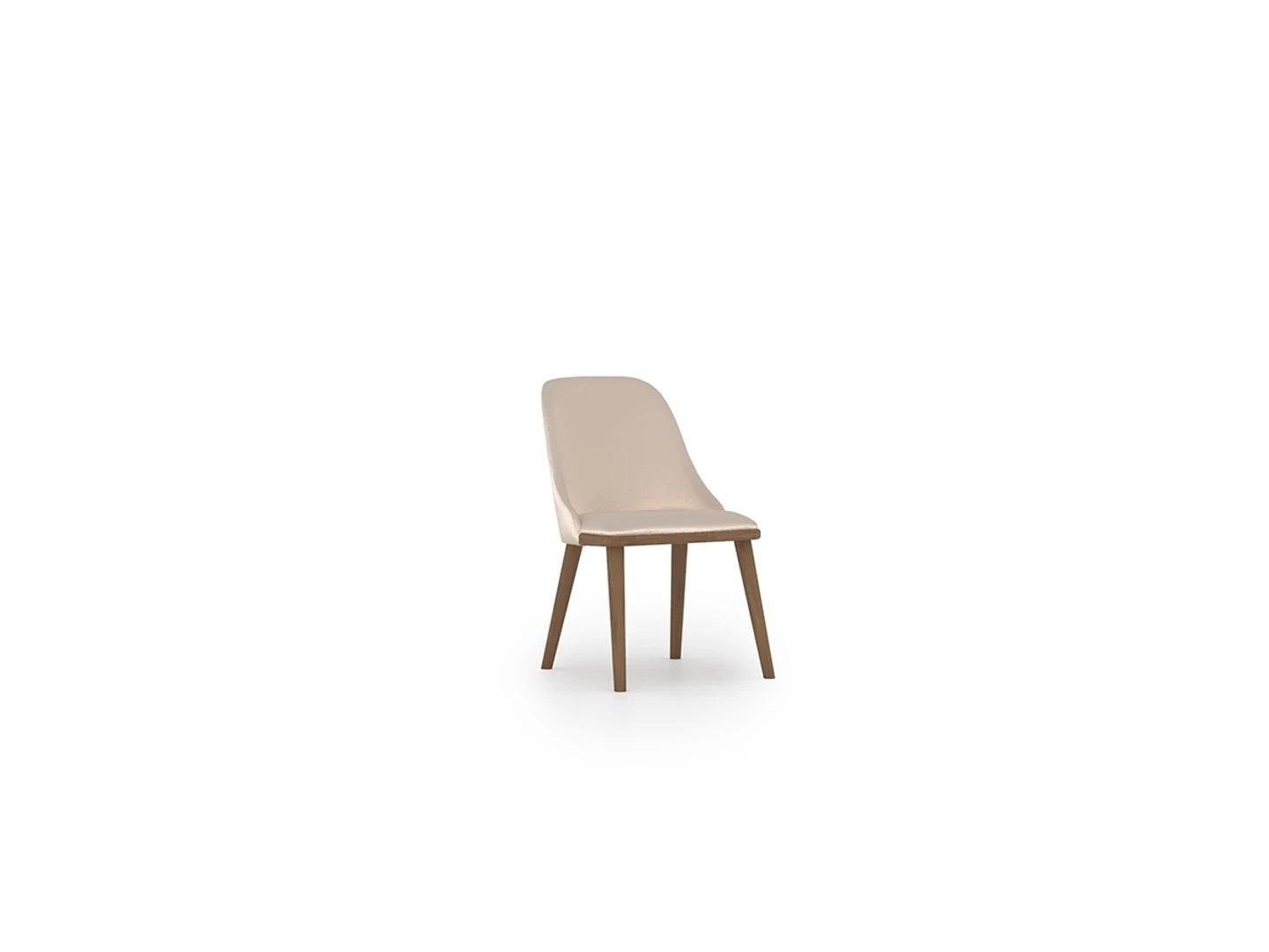 Diese Woche sehr willkommen JVmoebel Esszimmerstuhl Stil Luxus Europa Made Holz Esszimmer Modern in St), Design (1 Stuhl Weiß Möbel Stühle