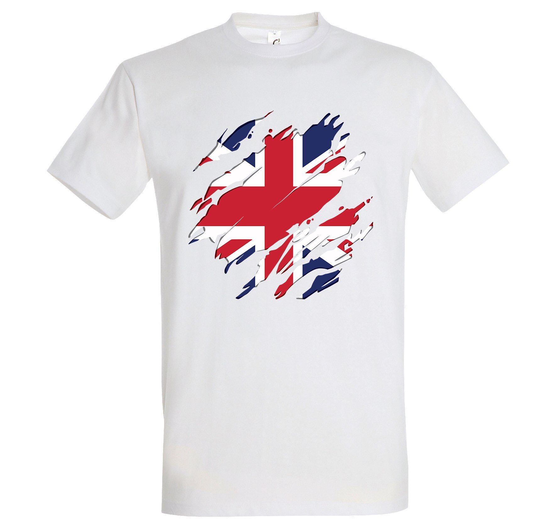 Youth Designz TShirt England Britain Herren Shirt mit trendigem Frontprint