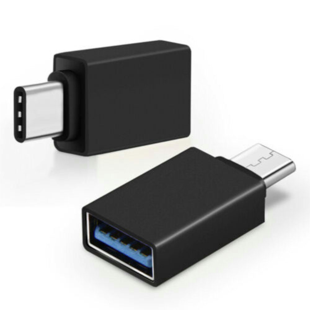 TradeNation Adapter USB C auf USB A 3.0 OTG USB-Stick für MacBook Samsung Buchse USB-Adapter USB-C zu USB 3.0 Typ A, Plug & Play OTG
