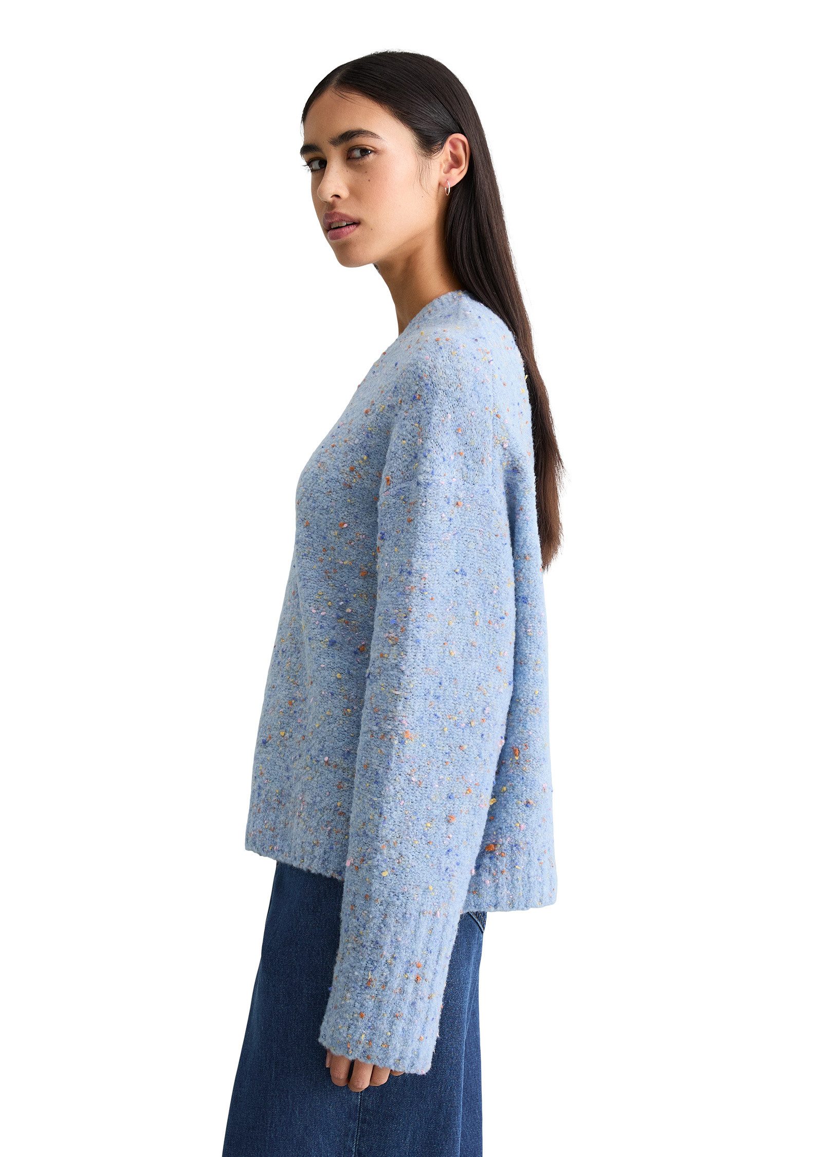 Marc O'Polo DENIM Strickpullover aus Schurwolle-Viskose-Mix