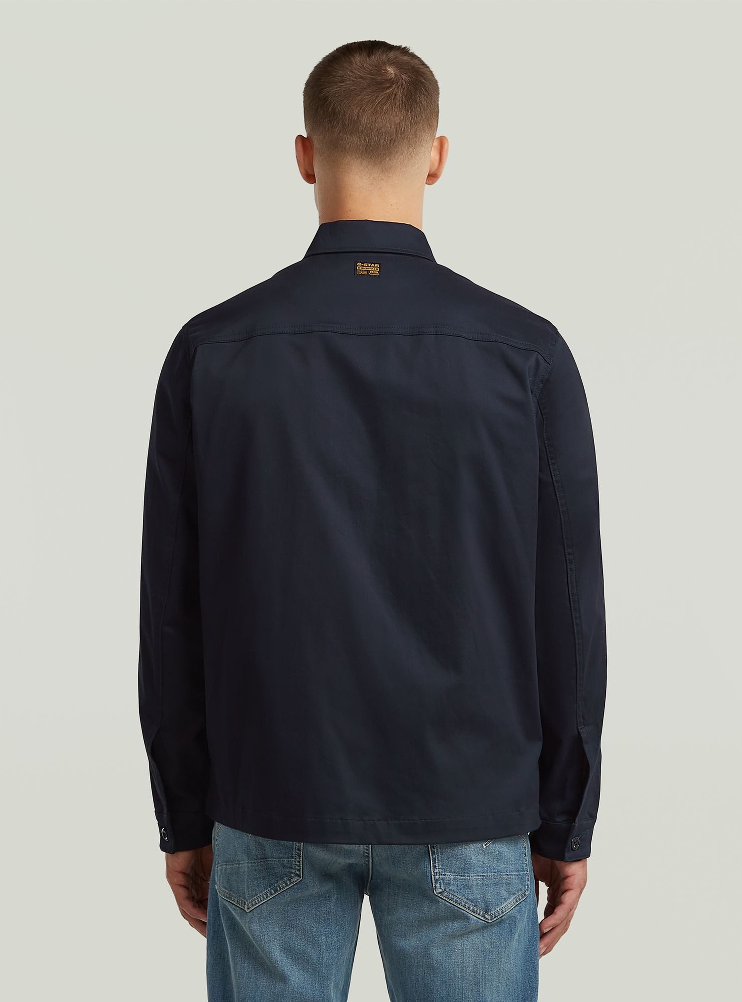 G-STAR Langarmshirt Core Clean Overshirt günstig online kaufen