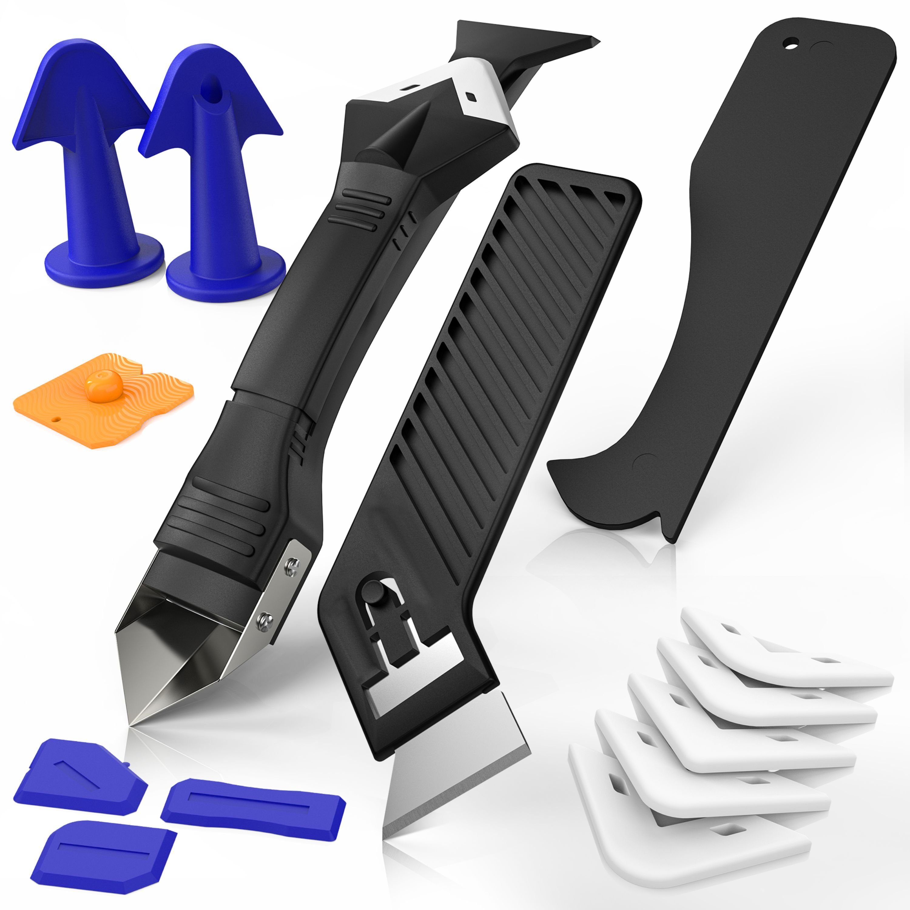 Multitool 15er Set Silikonentferner - Fugenentfernung und Erneuerung