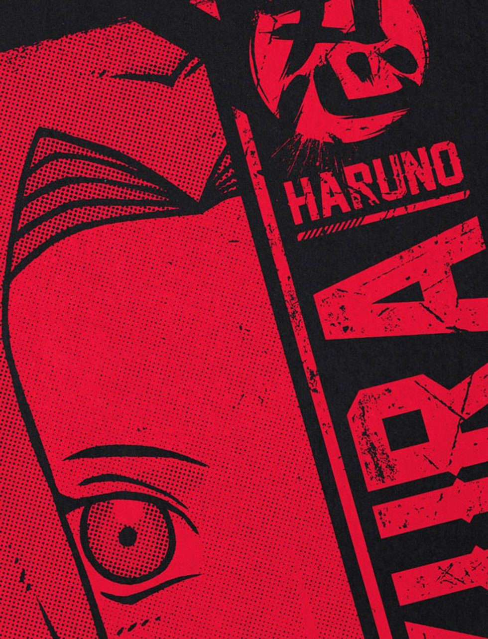 hatake cosplay Sakura manga Haruno style3 T-Shirt ninja kakshi anime Herren Print-Shirt