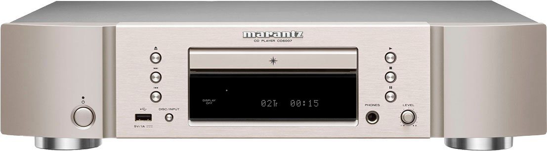 silber-gold CD-Player Marantz CD6007