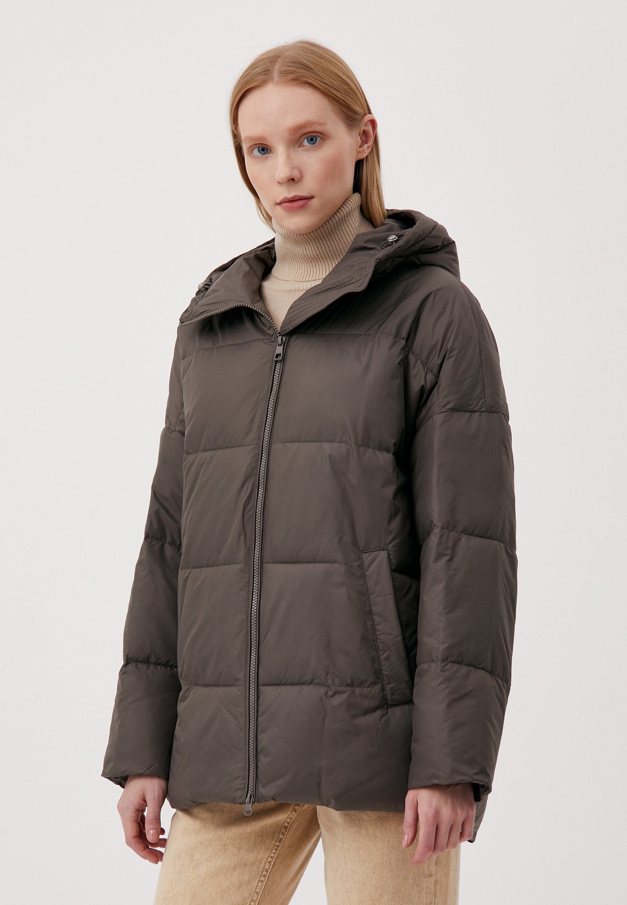 Finn Flare Steppjacke Imprägniert mit warmer Kapuze