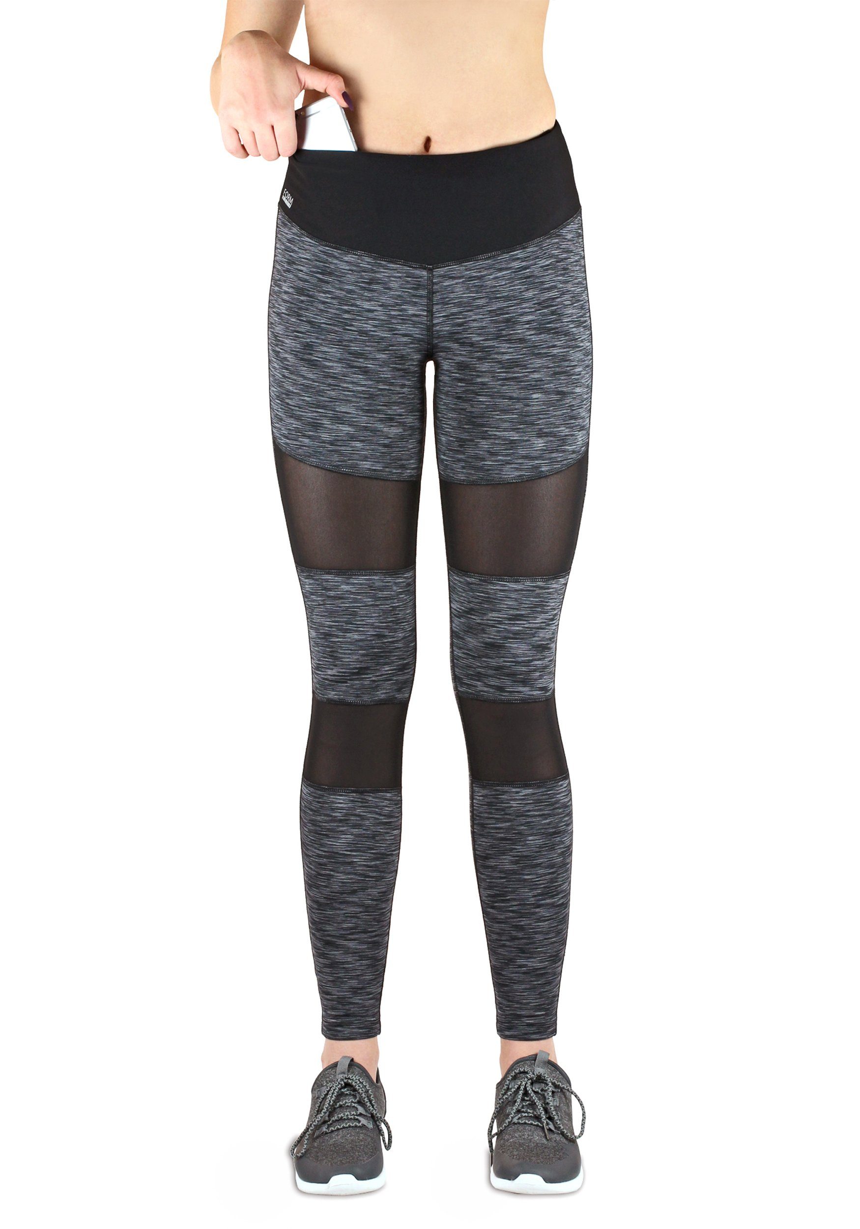 Formbelt Laufhose Damen High Waist Sportleggings günstig online kaufen
