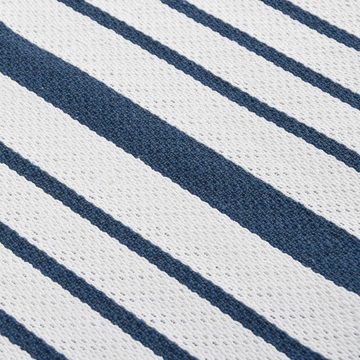 Teppich Teppich Marineblau 160x230 cm Baumwolle, vidaXL, Rechteckig