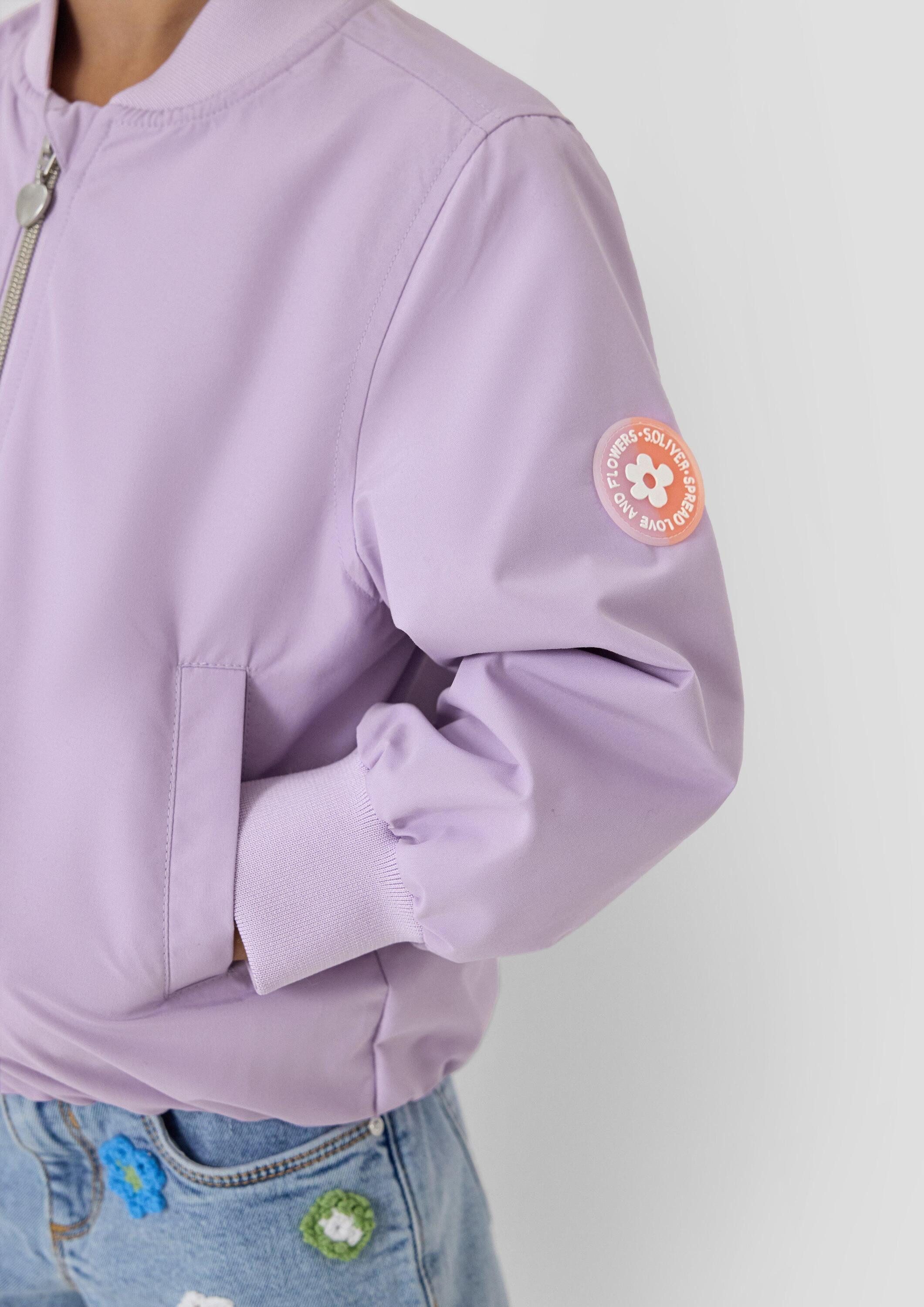 s.Oliver Funktionsjacke Outdoor-Jacke Blousonjacke mit Patch – Bild 3 von 4