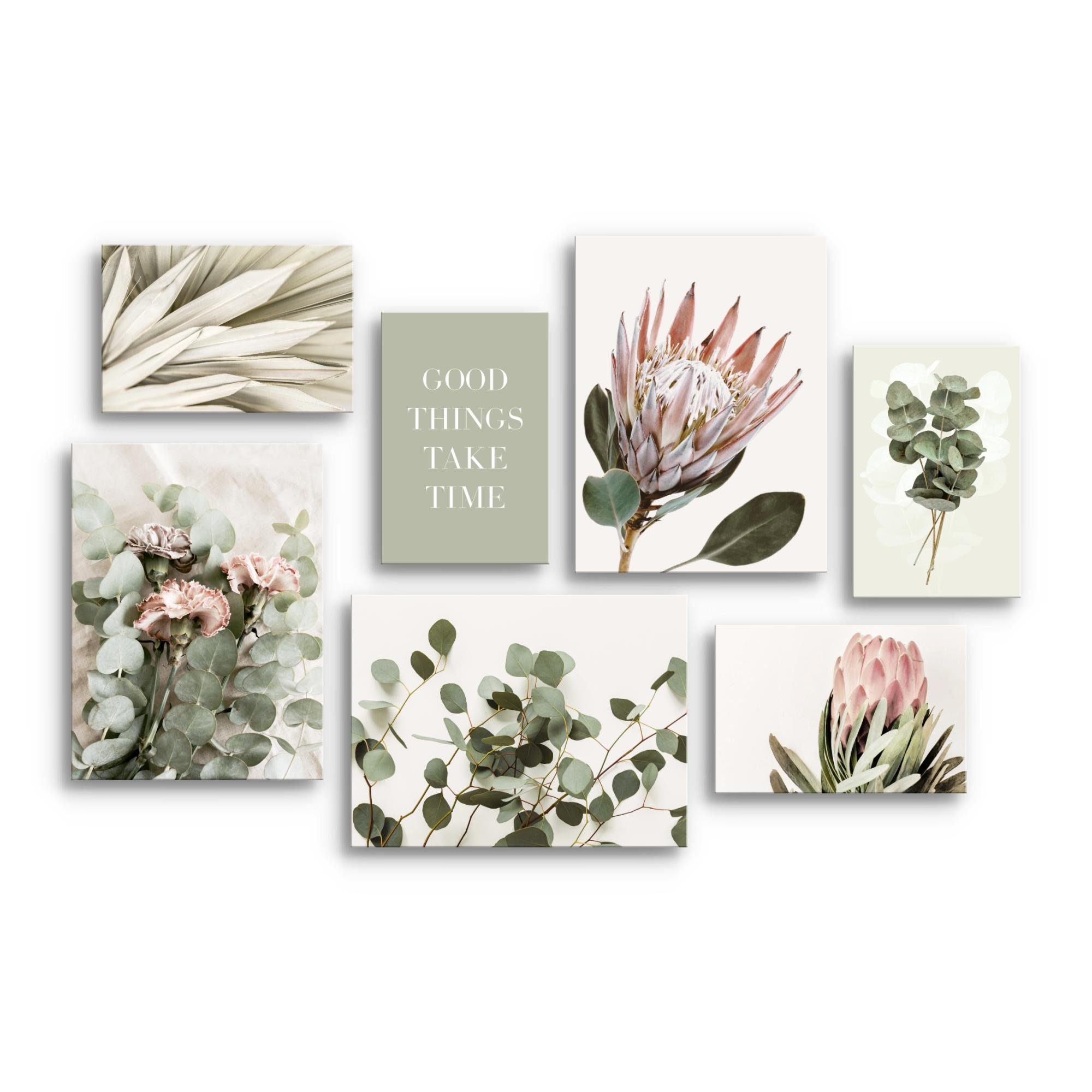 Novart Wandbild Boho Style Strand Meer Natur Wohnzimmer Schlafzimmer Boho 1 günstig online kaufen