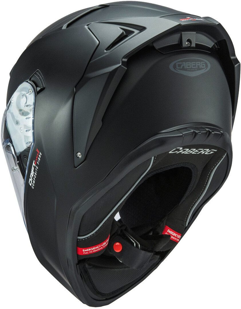 Caberg Motorradhelm Drift Evo II Helm, vorbereitet für Kommunikationssystem,Notfallsystem-Polsterung (EQ