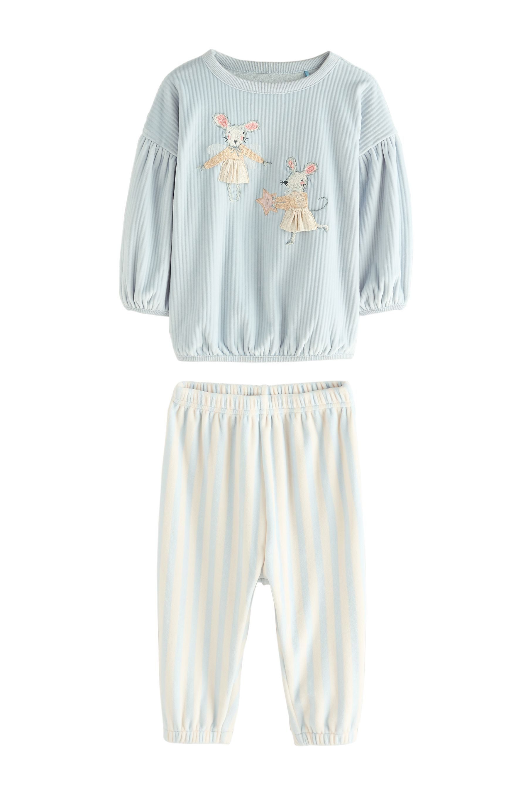 Next Pyjama Kuscheliger Fleece-Pyjama (2 tlg) günstig online kaufen